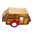 WOODY CAMPER COOKIE JAR